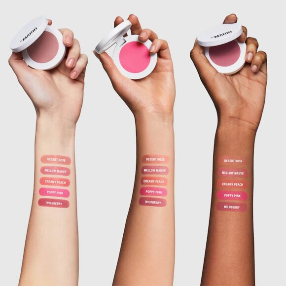 NIB ✅Makeup By Mario #WILDBERRY Soft pop Powder Blush ✨ BNIB - Picture 4 of 8